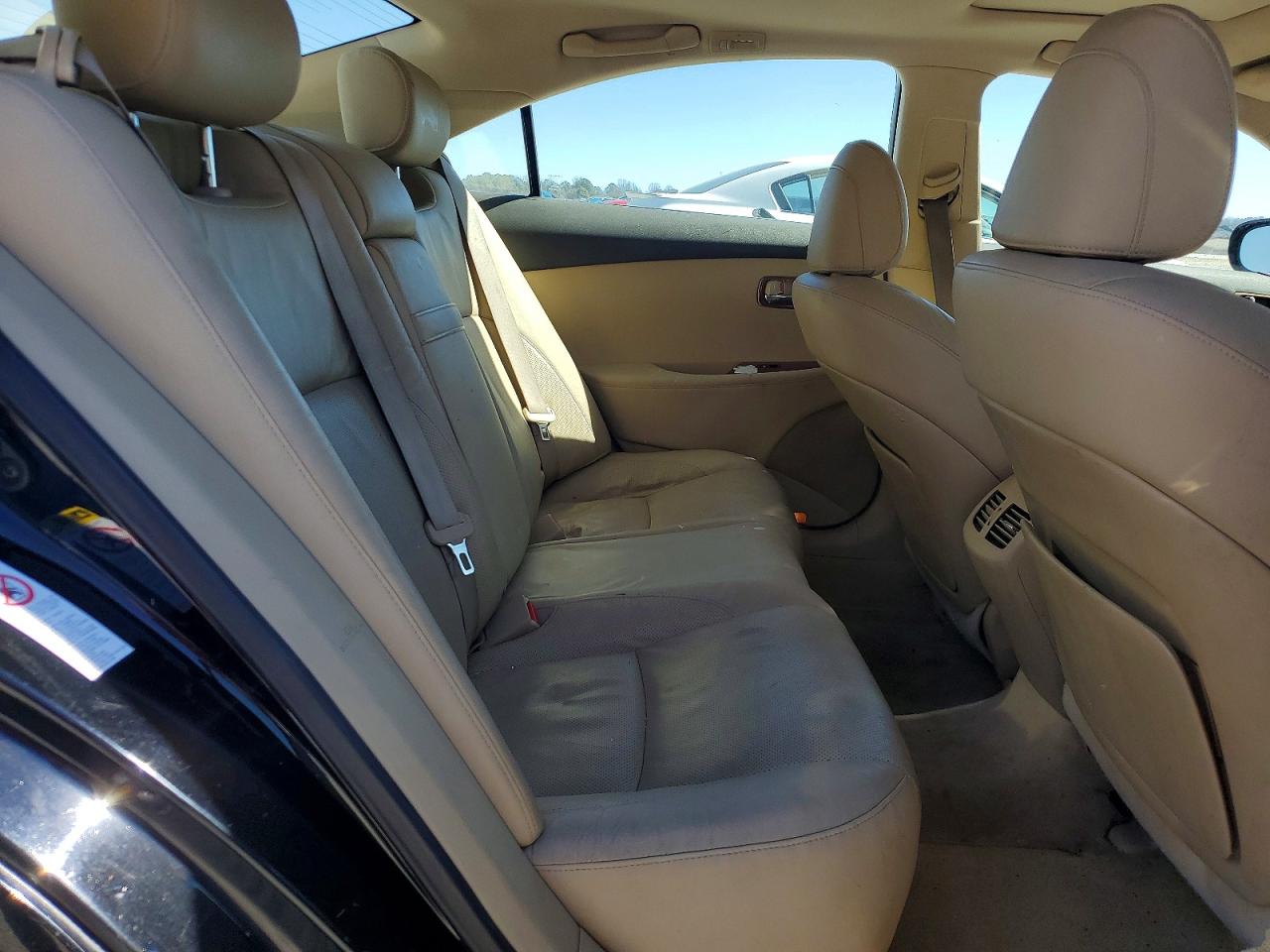 2008 Lexus Es 350 Base Черный vin: JTHBJ46G082163506