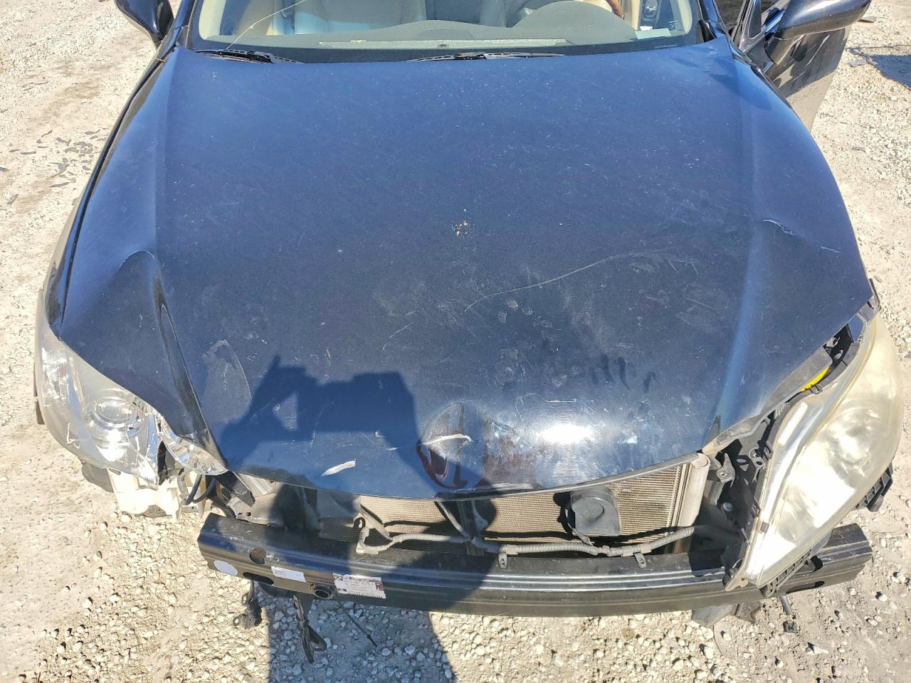 2008 Lexus Es 350 Base Черный vin: JTHBJ46G082163506