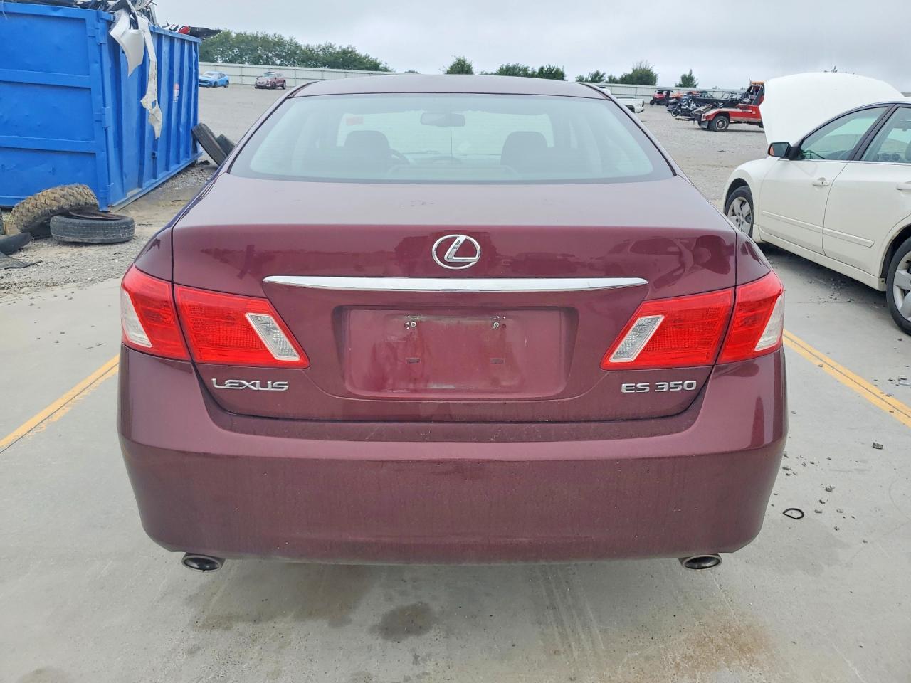2008 Lexus Es 350 Burgundy vin: JTHBJ46G082178457