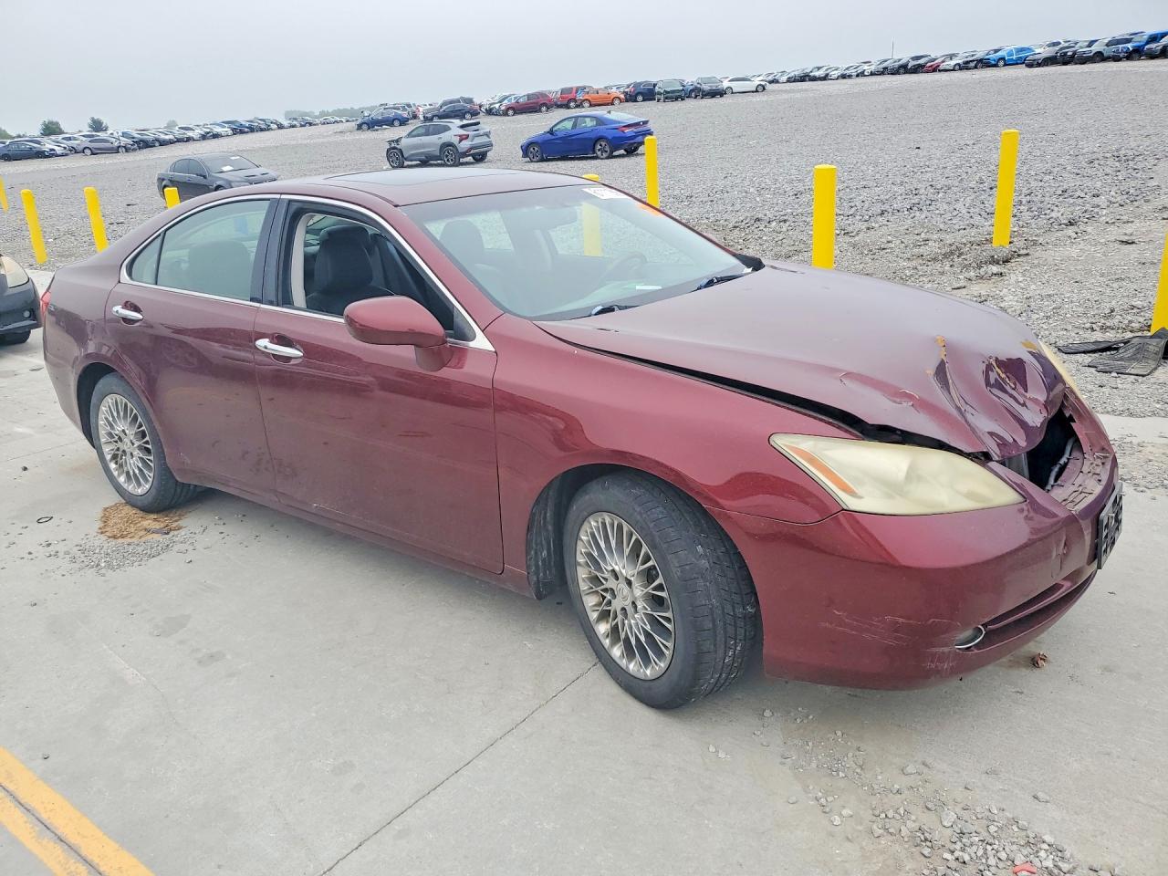 2008 Lexus Es 350 Burgundy vin: JTHBJ46G082178457