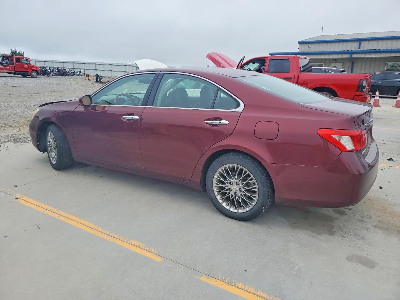 2008 Lexus Es 350 Burgundy vin: JTHBJ46G082178457