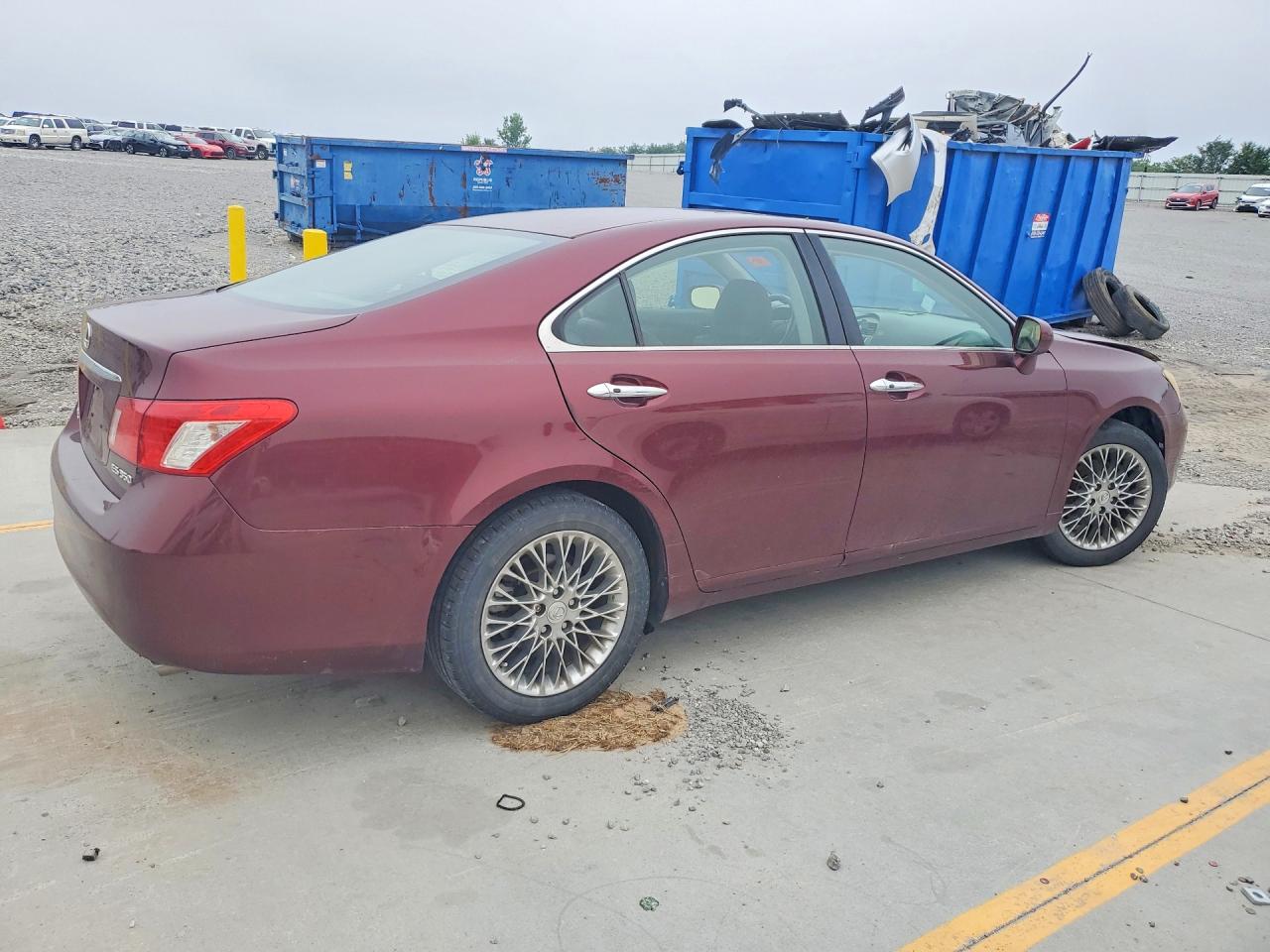2008 Lexus Es 350 Burgundy vin: JTHBJ46G082178457