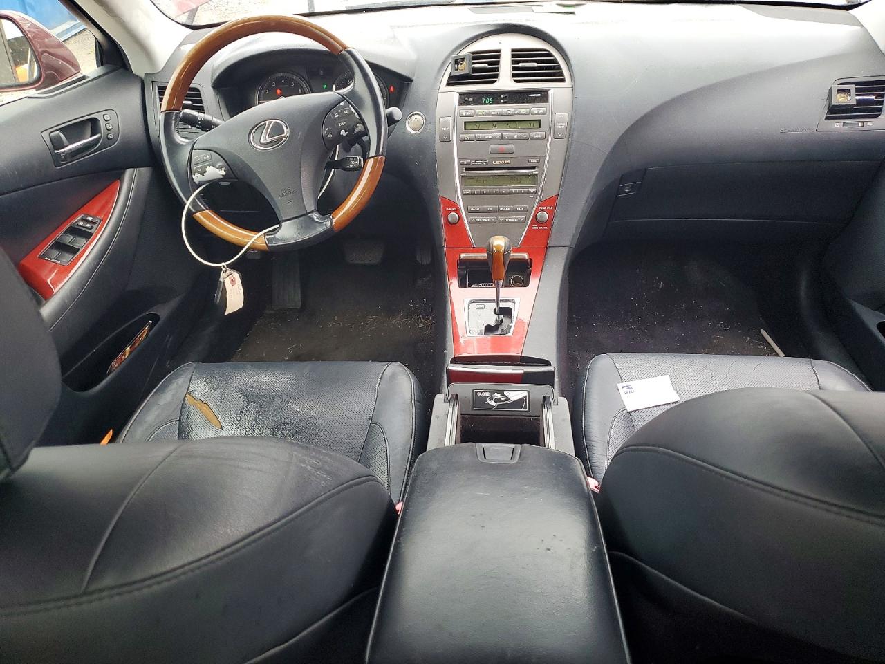 2008 Lexus Es 350 Burgundy vin: JTHBJ46G082178457