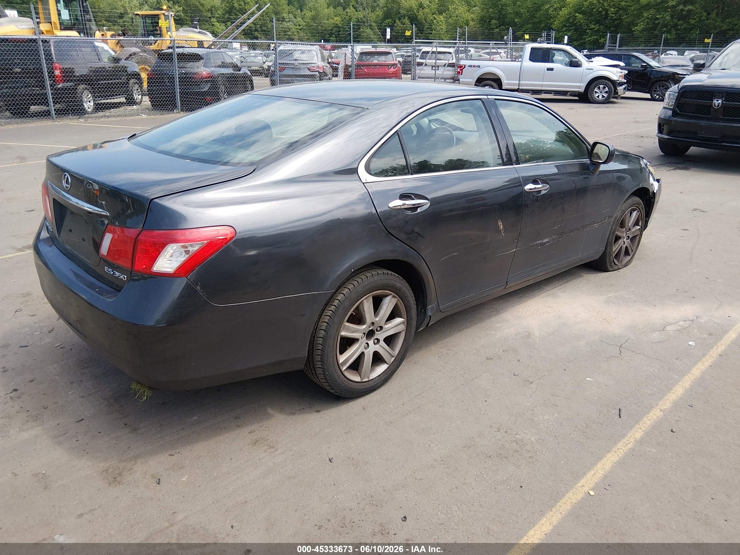 2008 Lexus Es 350   Gray vin: JTHBJ46G082180144