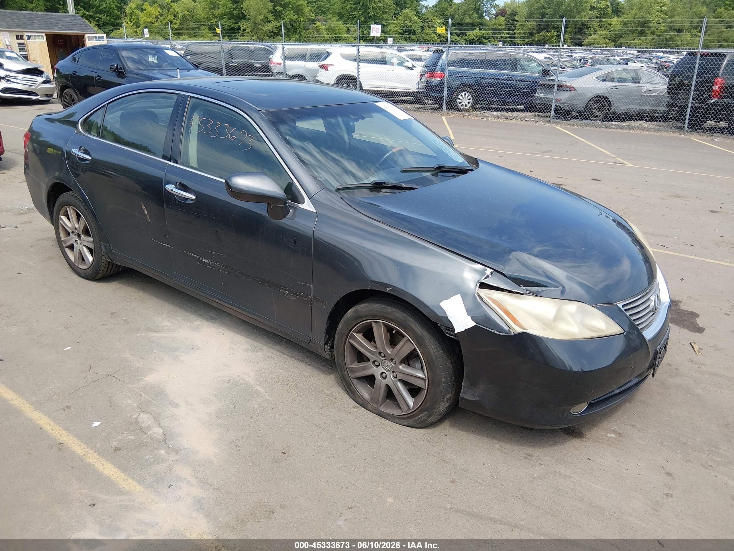 2008 Lexus Es 350   Gray vin: JTHBJ46G082180144