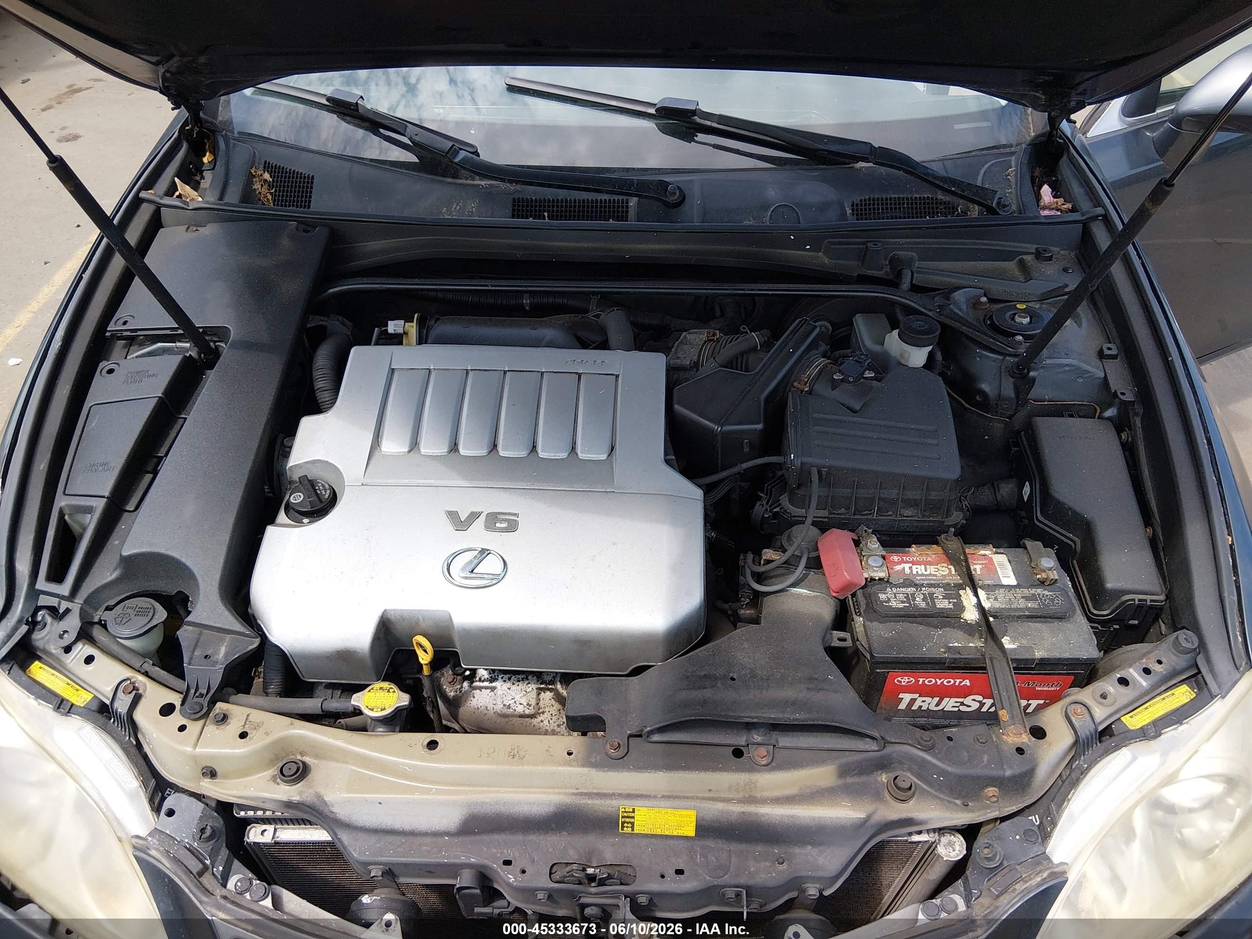 2008 Lexus Es 350   Gray vin: JTHBJ46G082180144