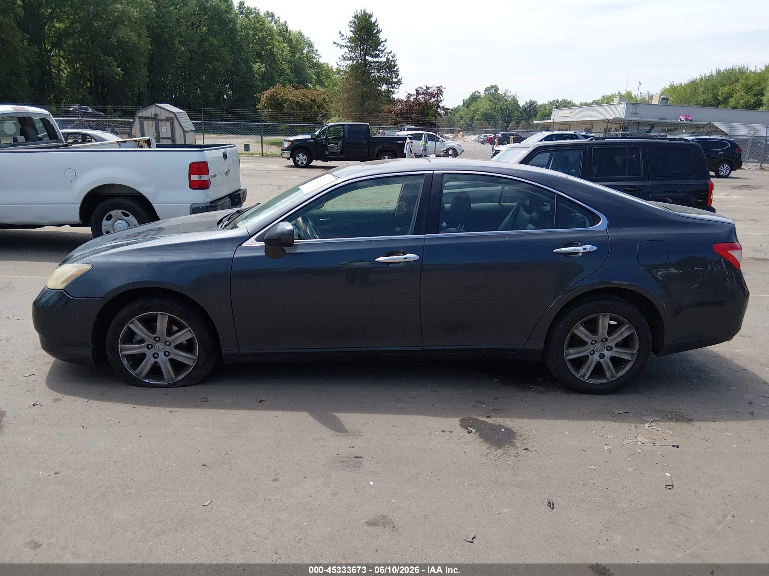 2008 Lexus Es 350   Gray vin: JTHBJ46G082180144