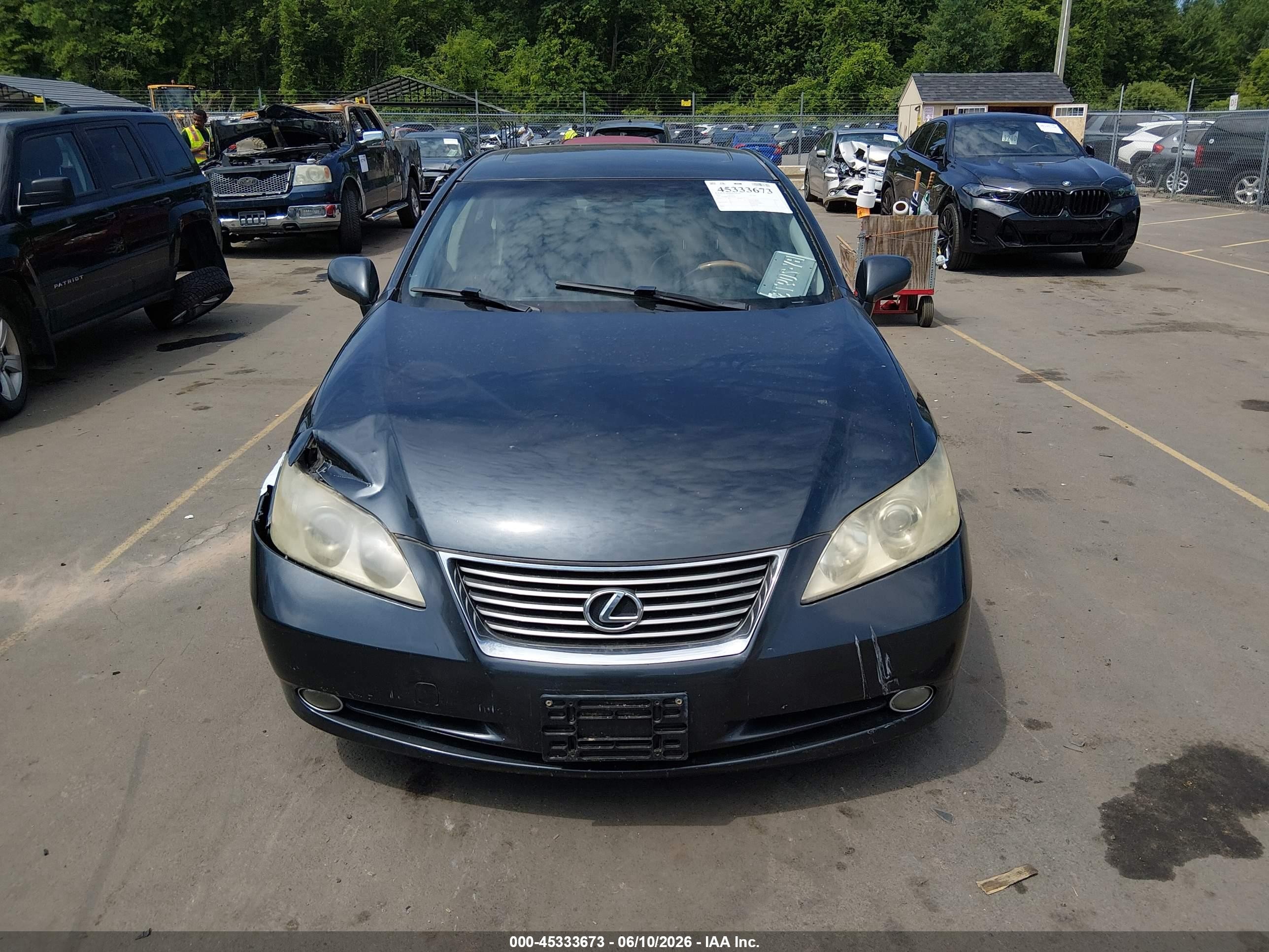 2008 Lexus Es 350   Gray vin: JTHBJ46G082180144