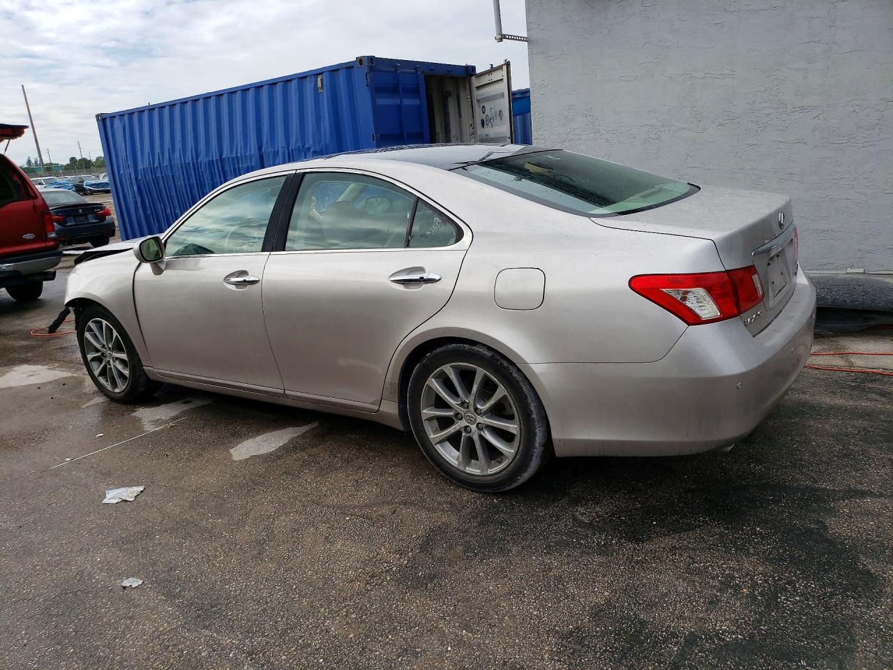 2008 Lexus Es 350 Base Silver vin: JTHBJ46G082186333
