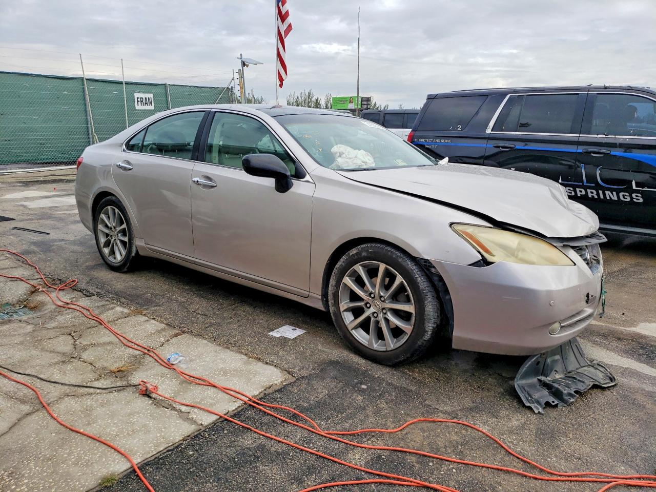 2008 Lexus Es 350 Base Silver vin: JTHBJ46G082186333