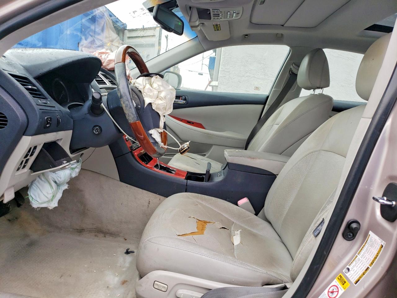 2008 Lexus Es 350 Base Silver vin: JTHBJ46G082186333