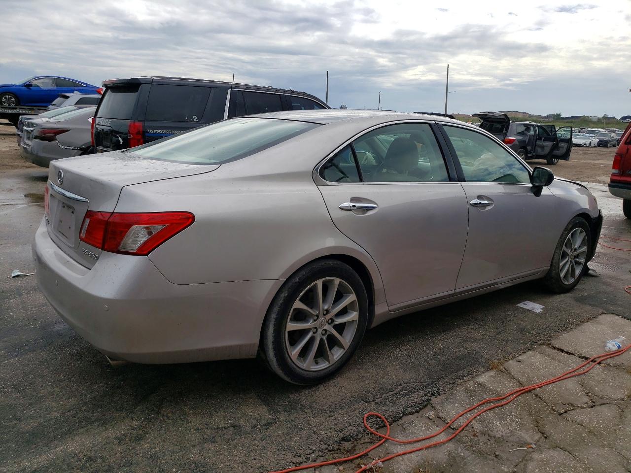 2008 Lexus Es 350 Base Silver vin: JTHBJ46G082186333