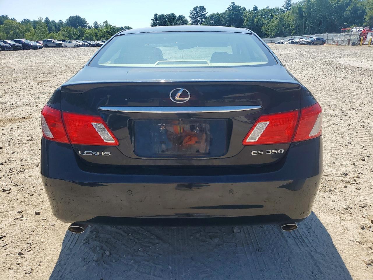 2008 Lexus Es 350 Black vin: JTHBJ46G082205298