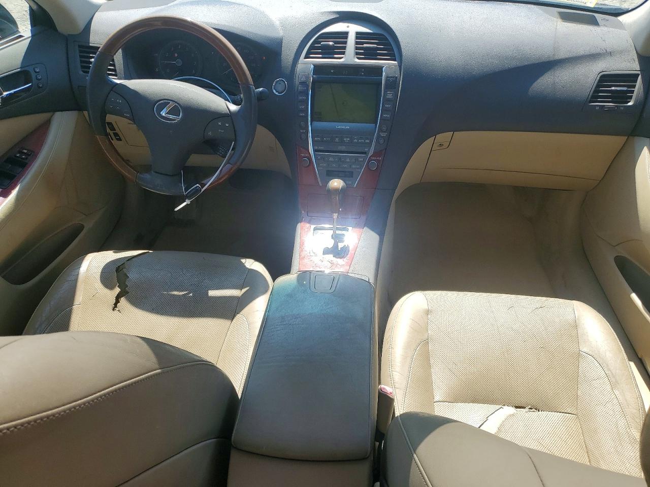 2008 Lexus Es 350 Black vin: JTHBJ46G082205298