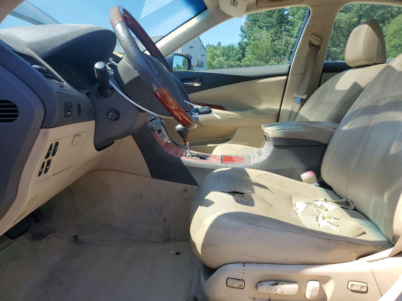 2008 Lexus Es 350 Black vin: JTHBJ46G082205298