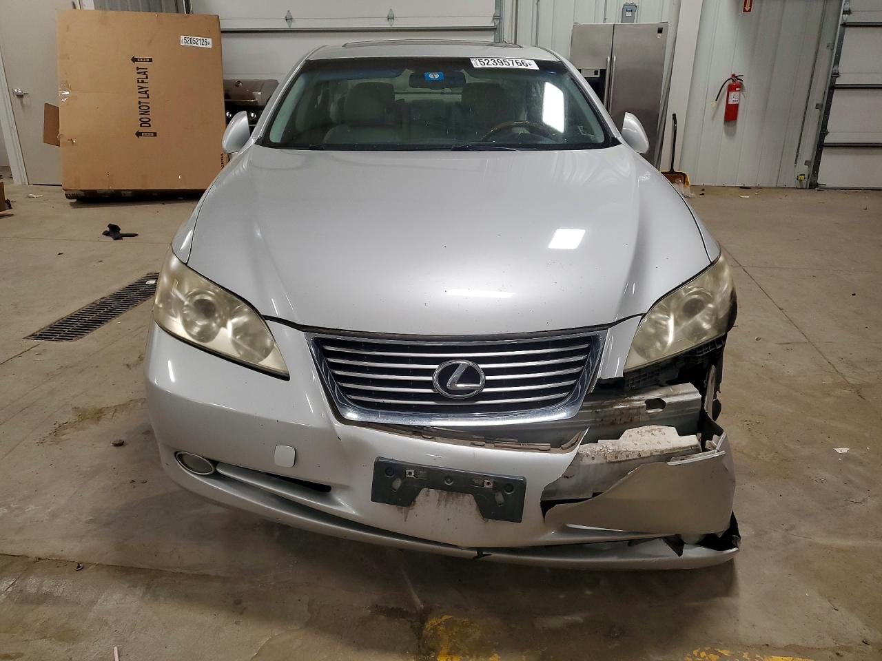 2008 Lexus Es 350 Silver vin: JTHBJ46G082205804