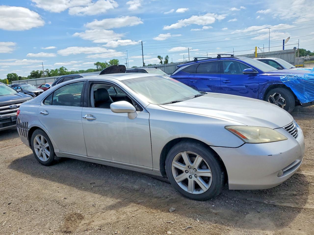 2008 Lexus Es 350 Silver vin: JTHBJ46G082213546