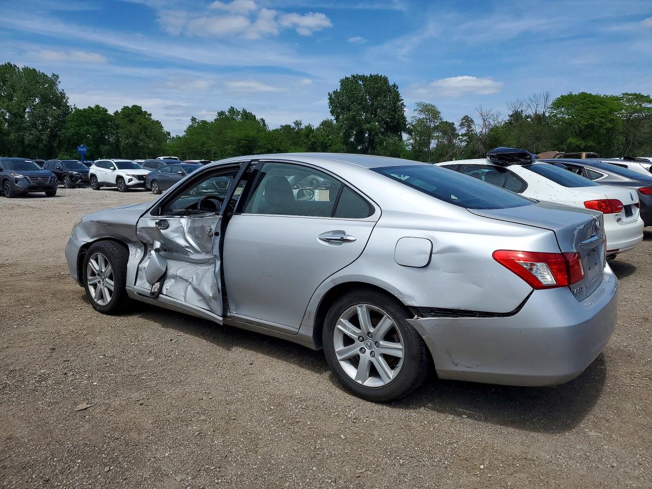 2008 Lexus Es 350 Silver vin: JTHBJ46G082213546
