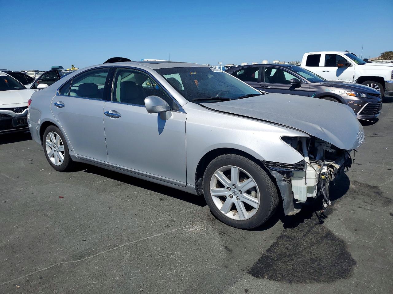 2008 Lexus Es 350 Серебряный vin: JTHBJ46G082217421