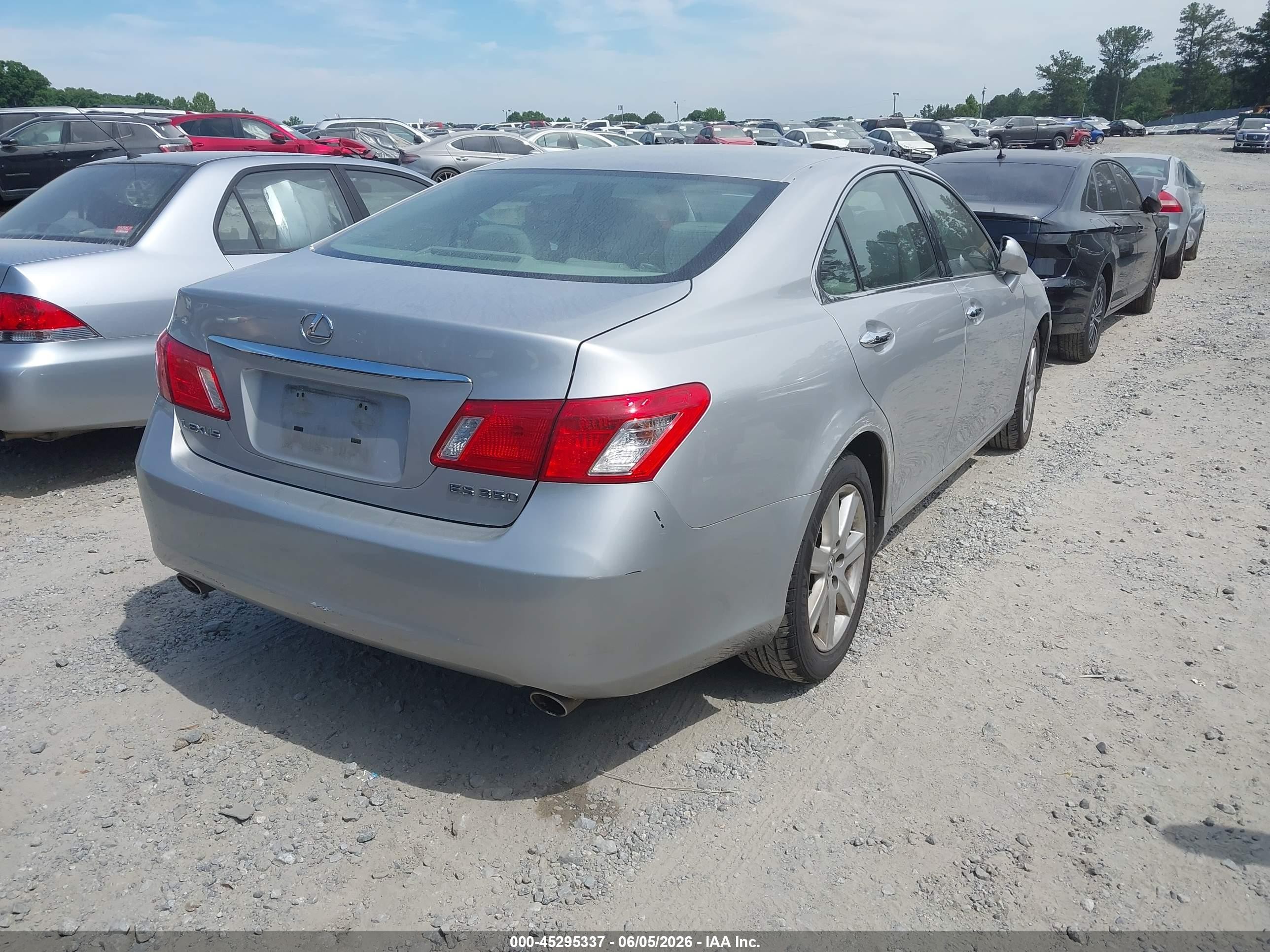 2008 Lexus Es 350   Silver vin: JTHBJ46G082223350