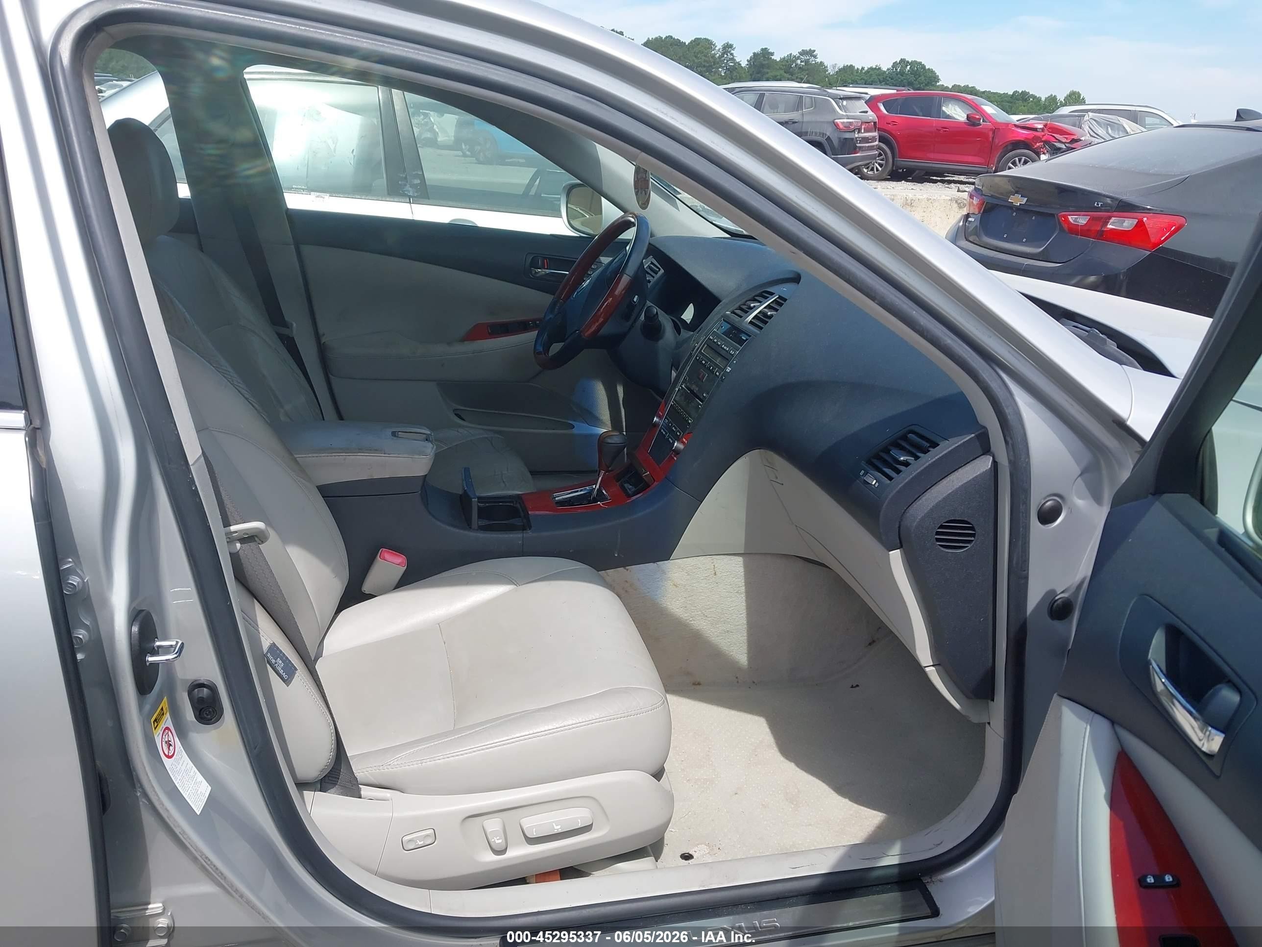 2008 Lexus Es 350   Silver vin: JTHBJ46G082223350