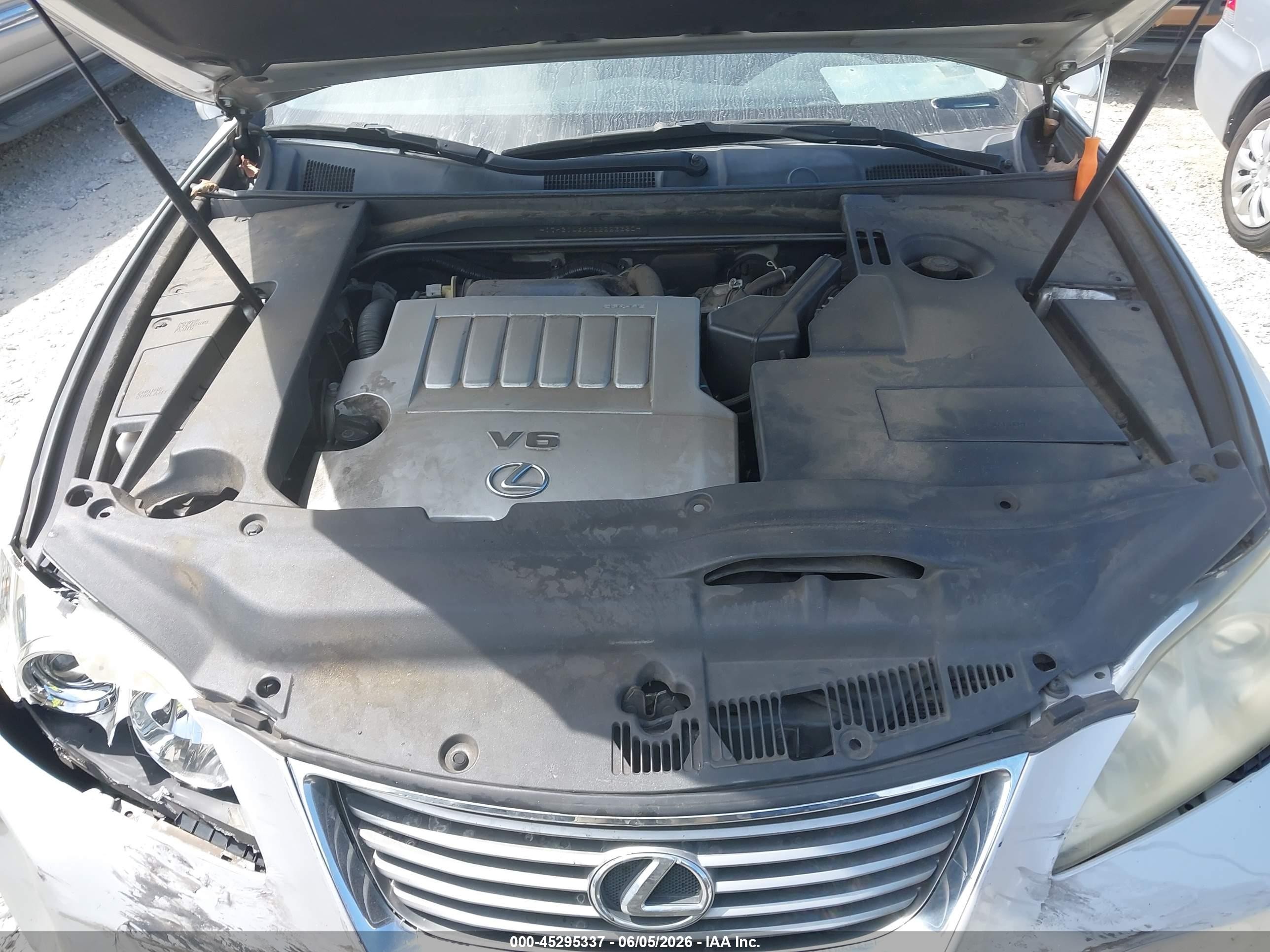 2008 Lexus Es 350   Silver vin: JTHBJ46G082223350