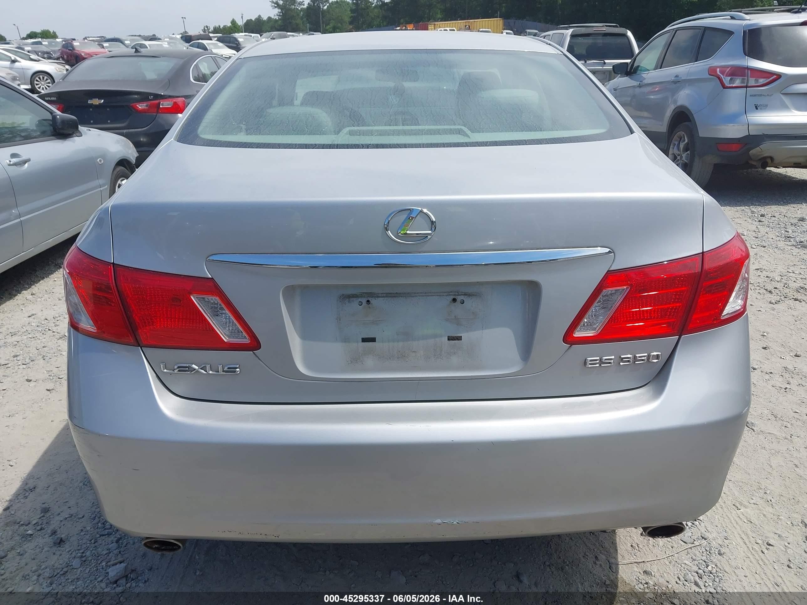 2008 Lexus Es 350   Silver vin: JTHBJ46G082223350