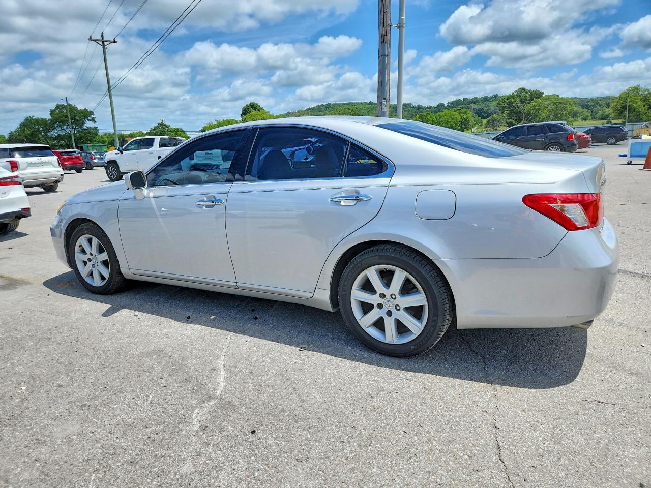 2008 Lexus Es 350 Silver vin: JTHBJ46G082237328