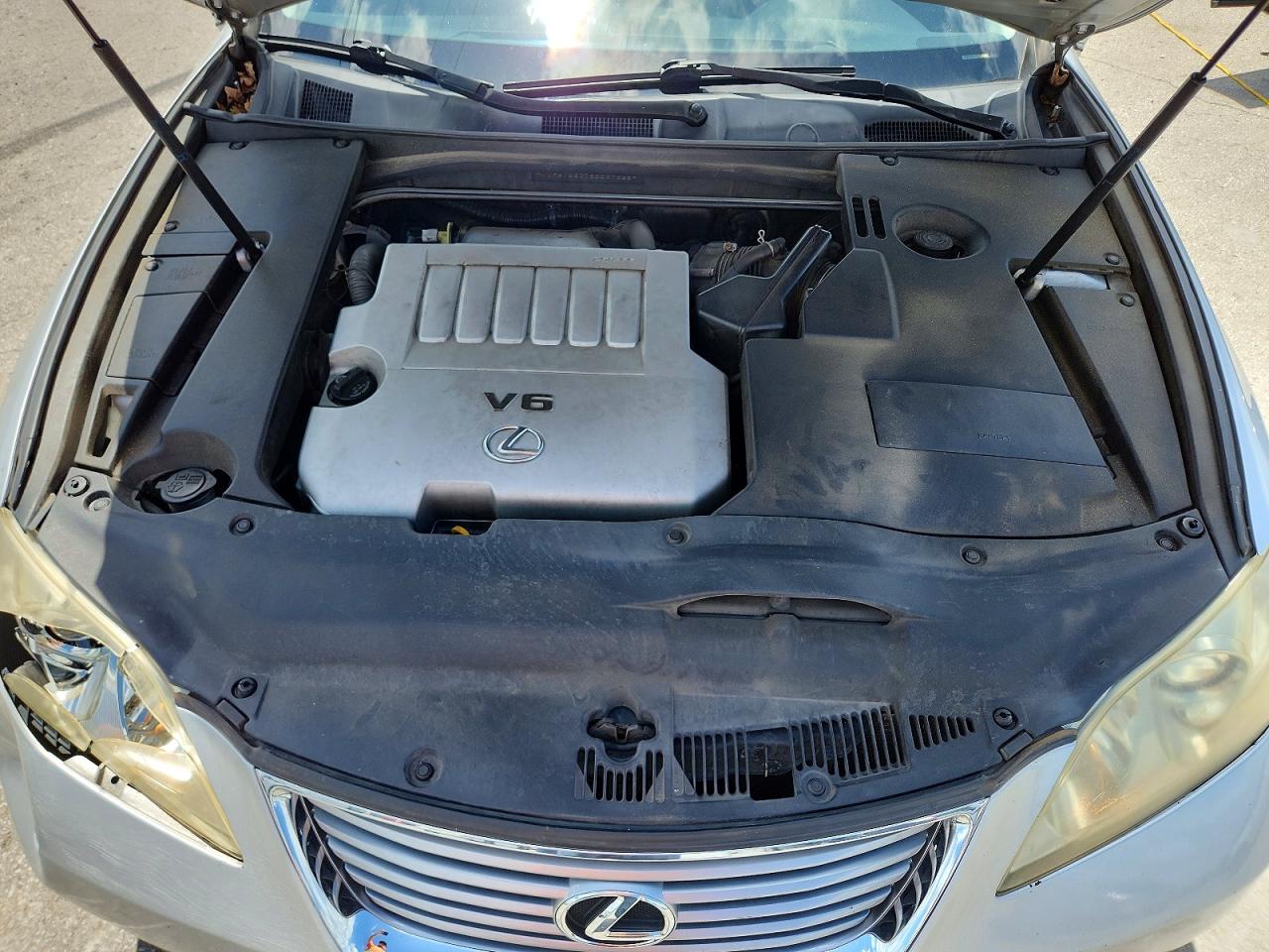 2008 Lexus Es 350 Silver vin: JTHBJ46G082237328