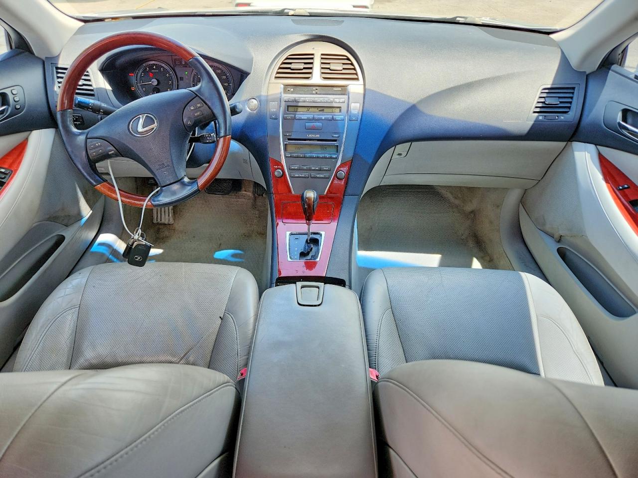 2008 Lexus Es 350 Silver vin: JTHBJ46G082237328