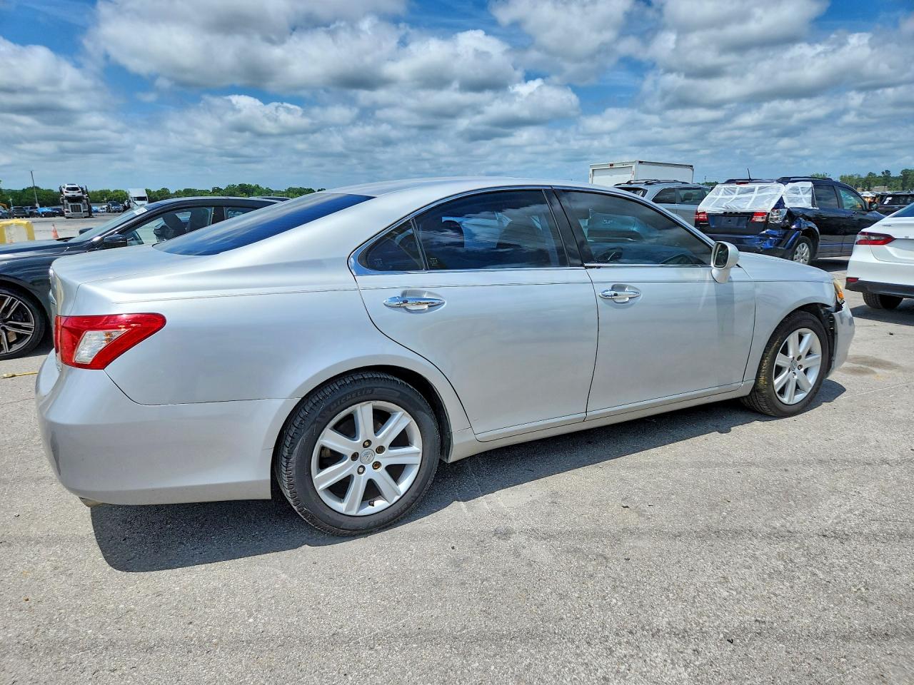 2008 Lexus Es 350 Silver vin: JTHBJ46G082237328