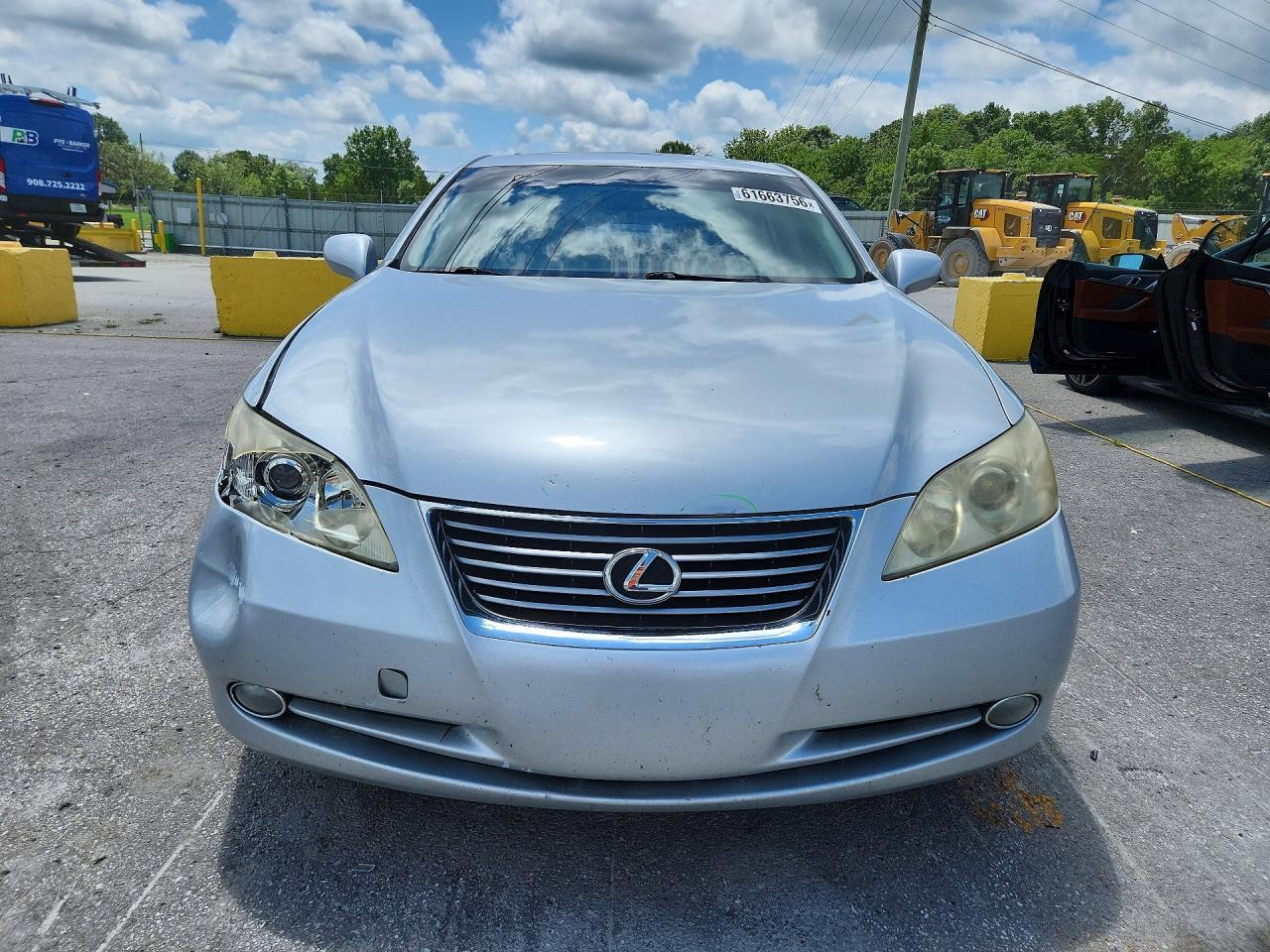 2008 Lexus Es 350 Silver vin: JTHBJ46G082237328