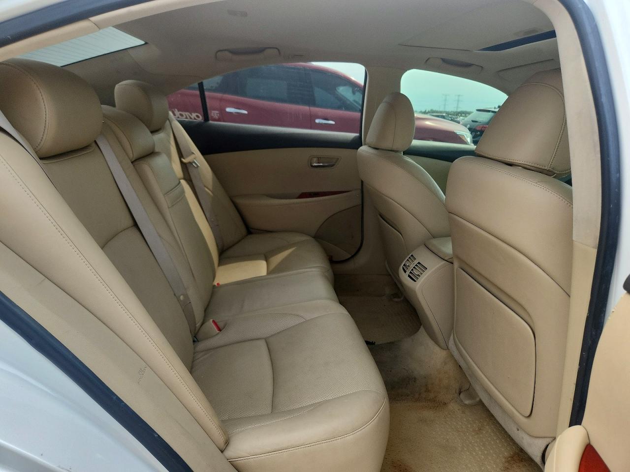 2008 Lexus Es 350 White vin: JTHBJ46G082241394