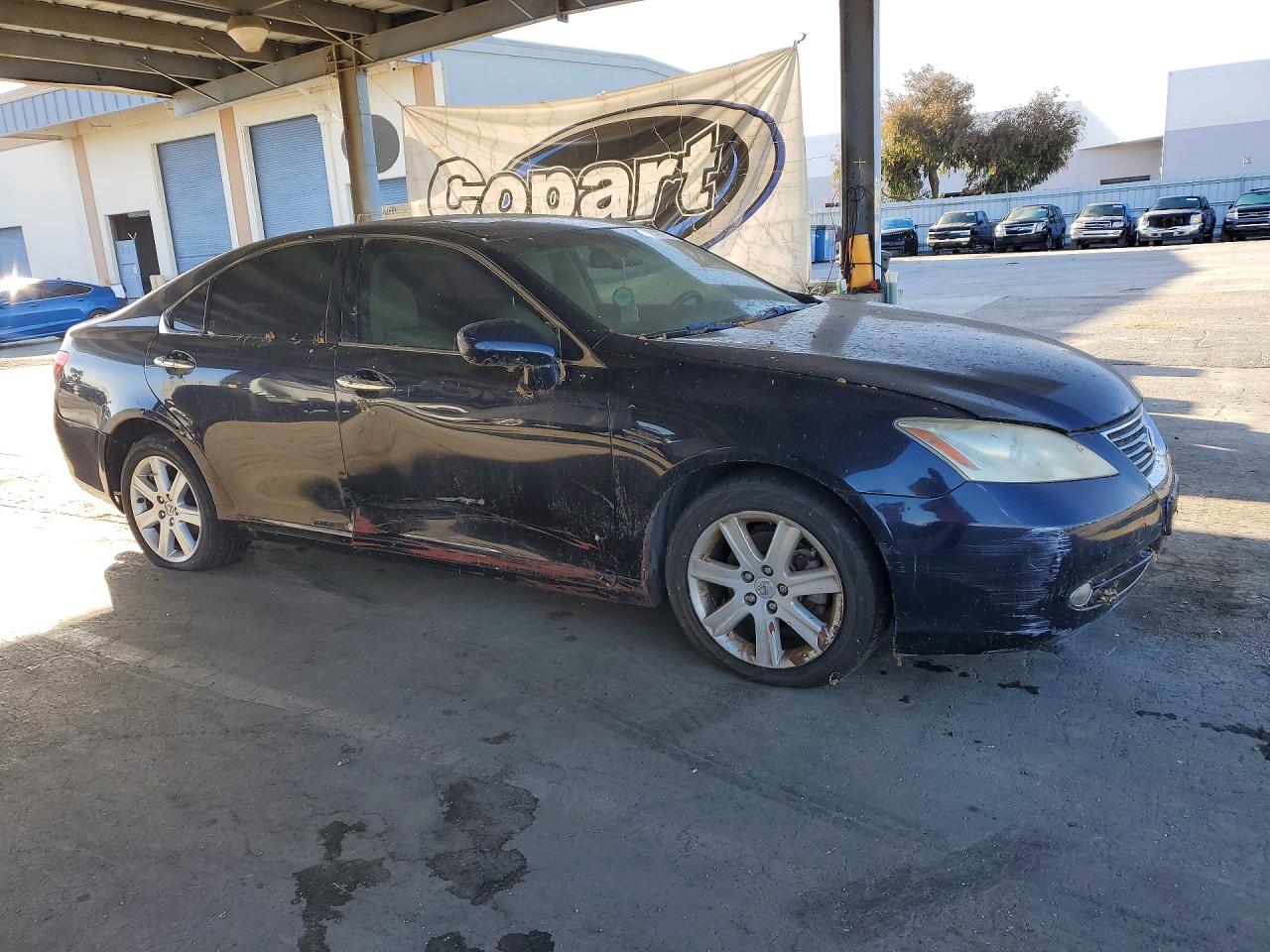 2008 Lexus Es 350 Blue vin: JTHBJ46G082255067
