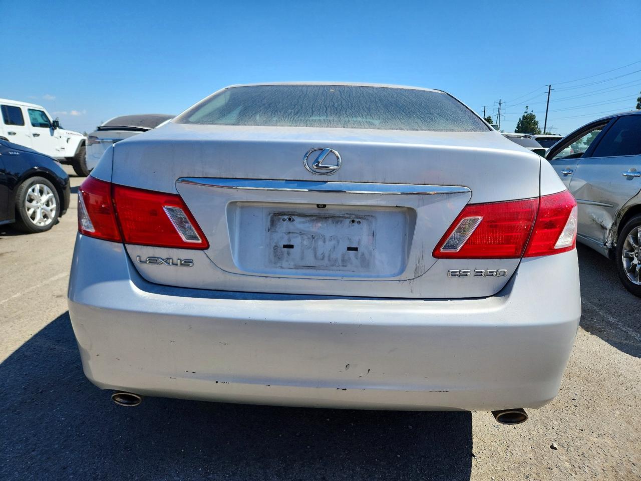 2008 Lexus Es 350 Silver vin: JTHBJ46G082267493
