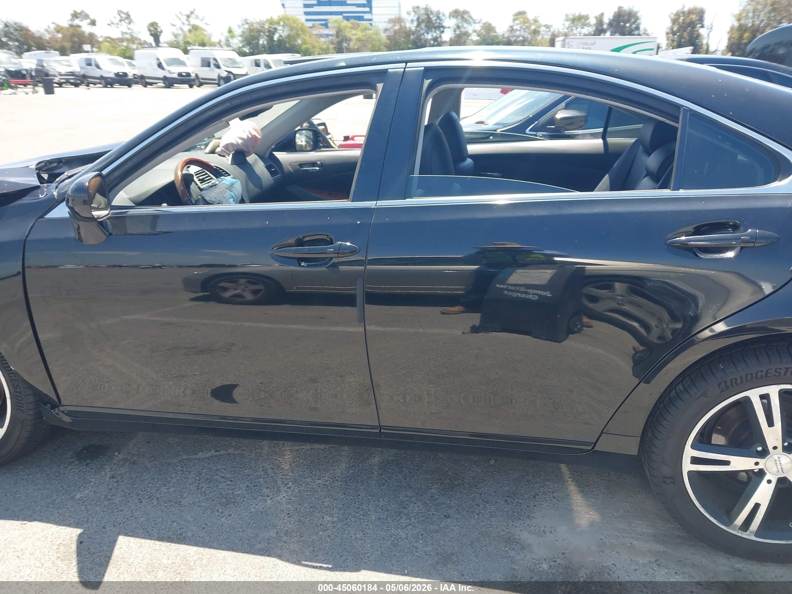 2008 Lexus Es 350   Black vin: JTHBJ46G082270300