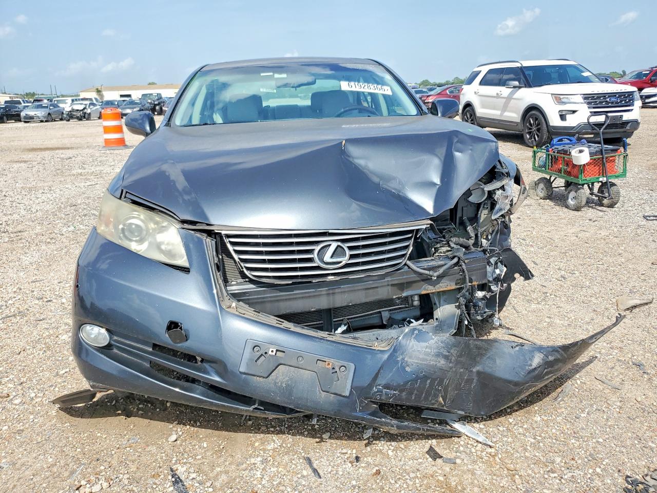 2009 Lexus Es 350 Угольный vin: JTHBJ46G092277216