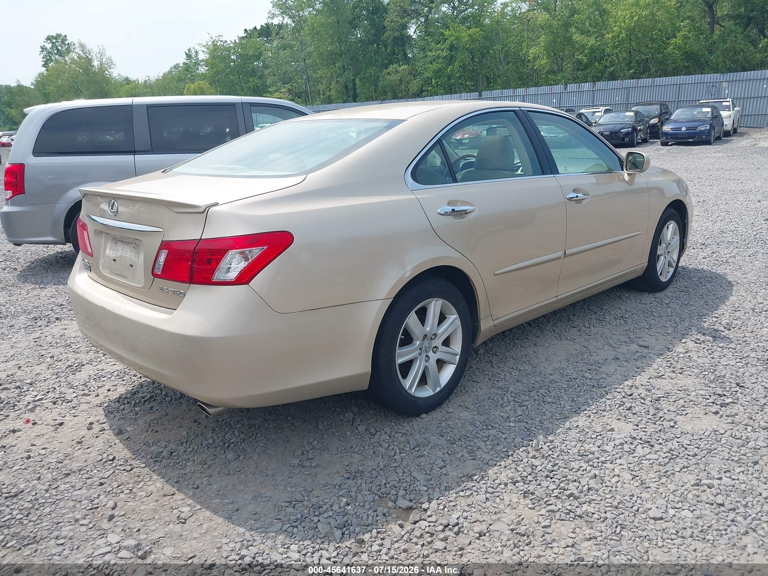 2009 Lexus Es 350   Tan vin: JTHBJ46G092293464