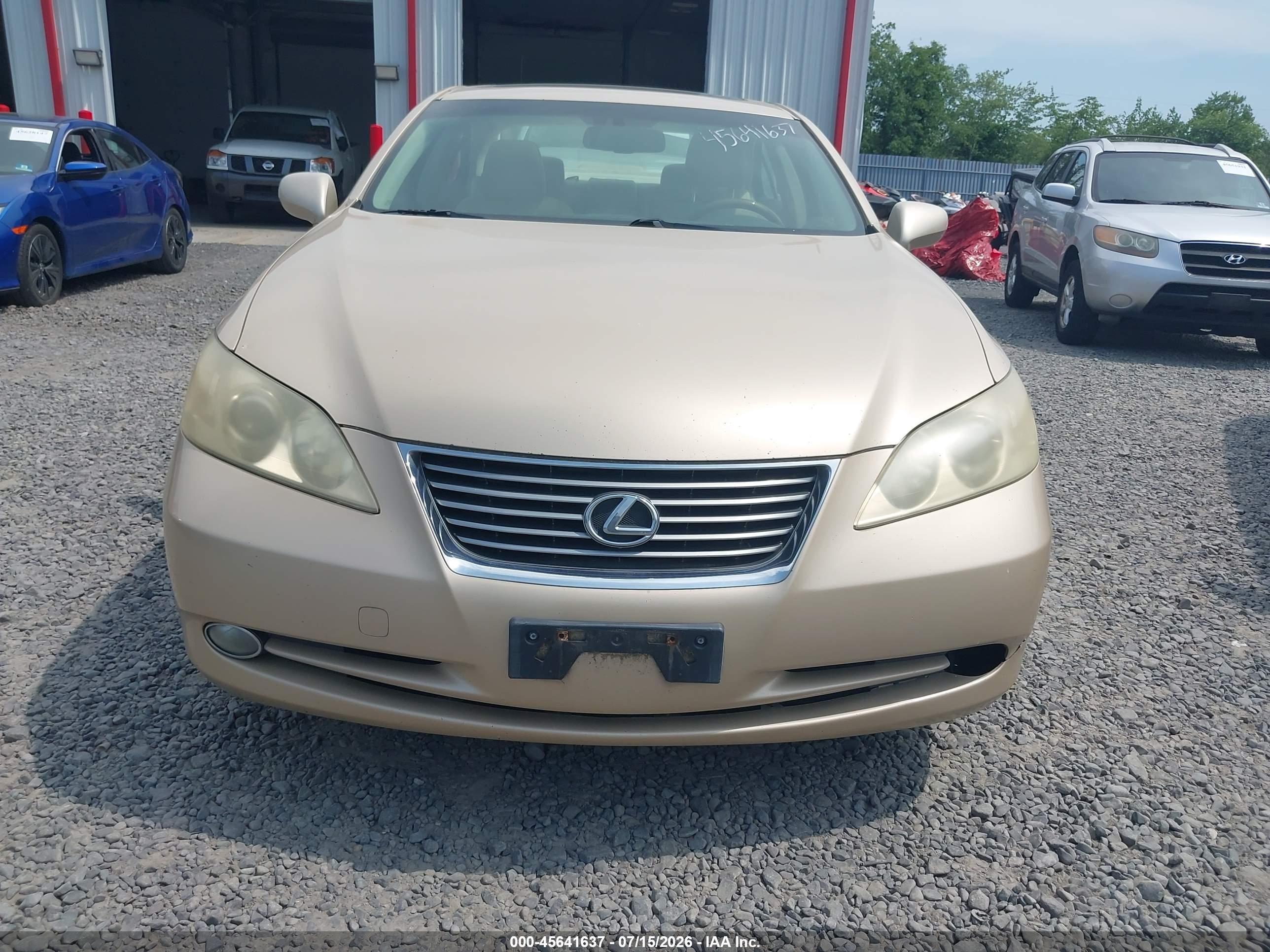 2009 Lexus Es 350   Tan vin: JTHBJ46G092293464