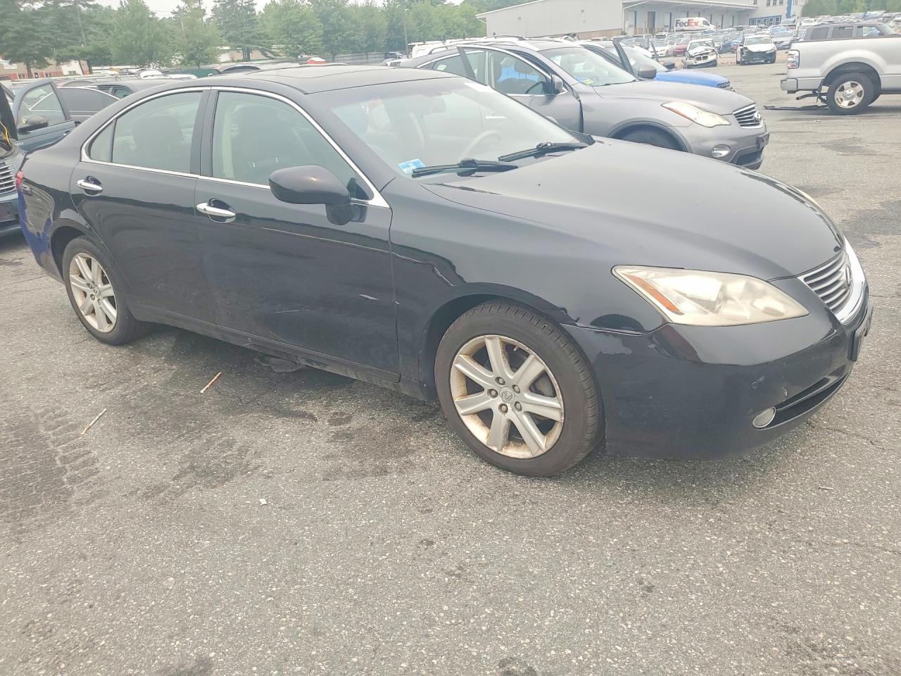 2009 Lexus Es 350 Black vin: JTHBJ46G092307752