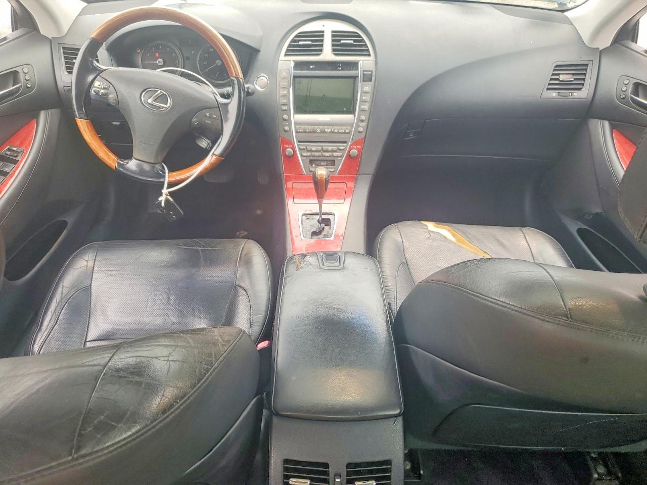 2009 Lexus Es 350 Black vin: JTHBJ46G092307752
