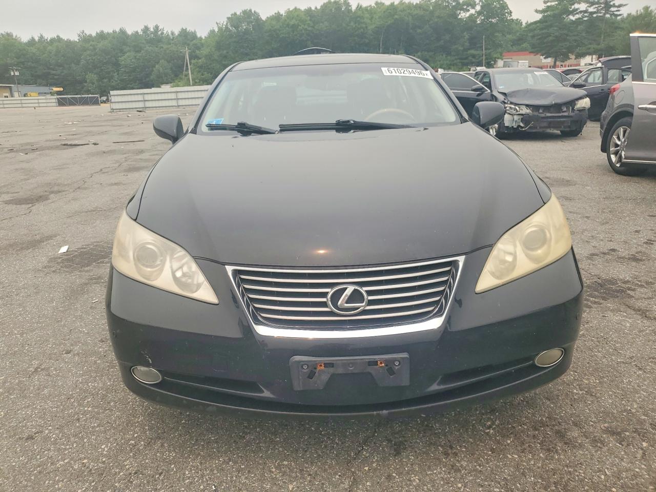 2009 Lexus Es 350 Black vin: JTHBJ46G092307752