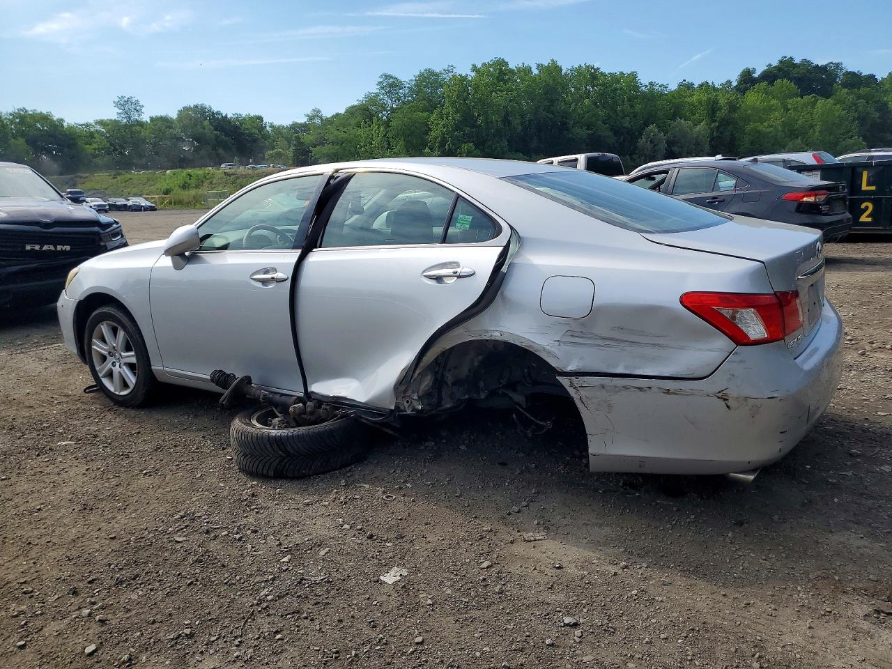 2009 Lexus Es 350 Silver vin: JTHBJ46G092309274