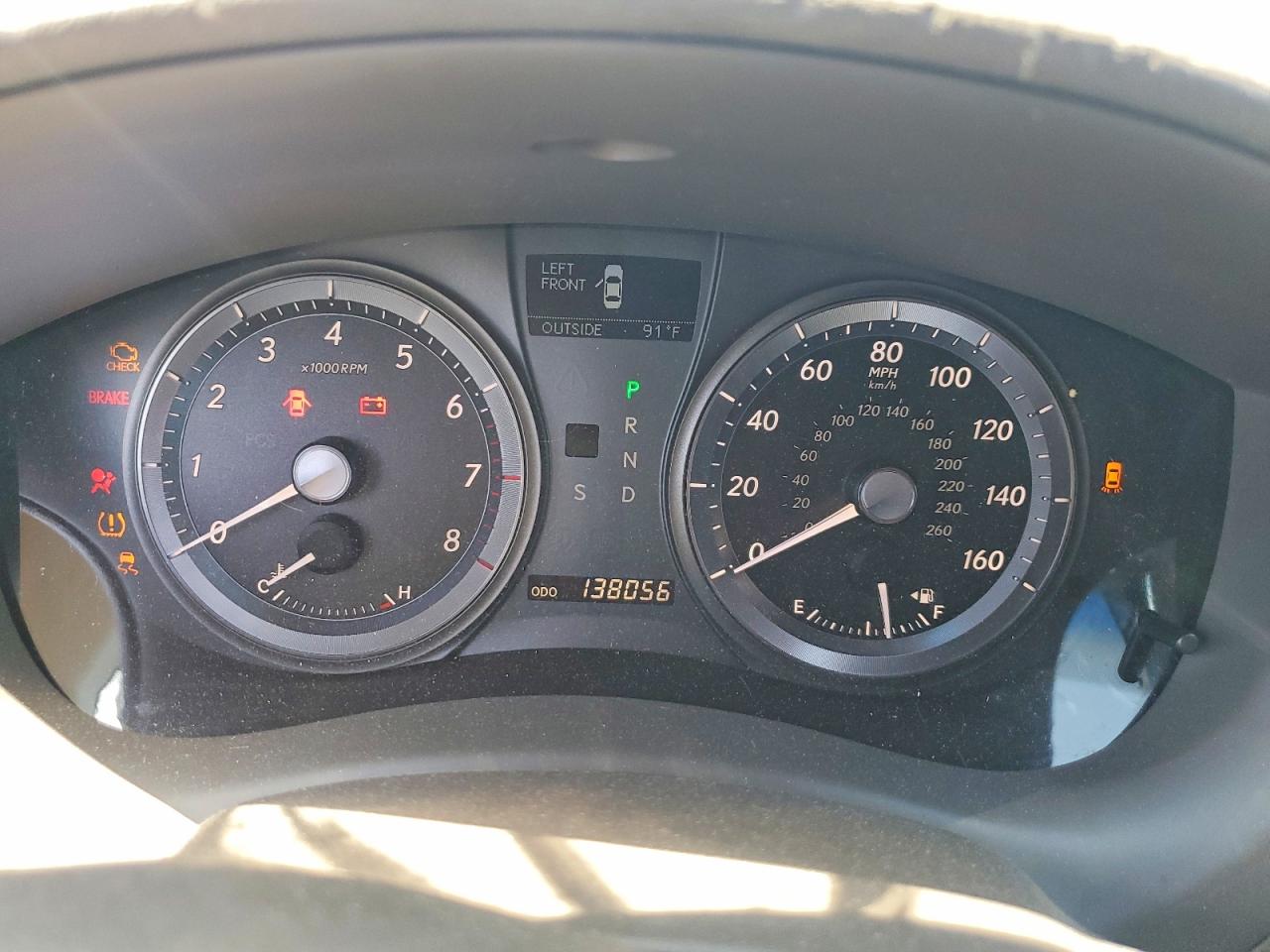 2009 Lexus Es 350 Черный vin: JTHBJ46G092322946
