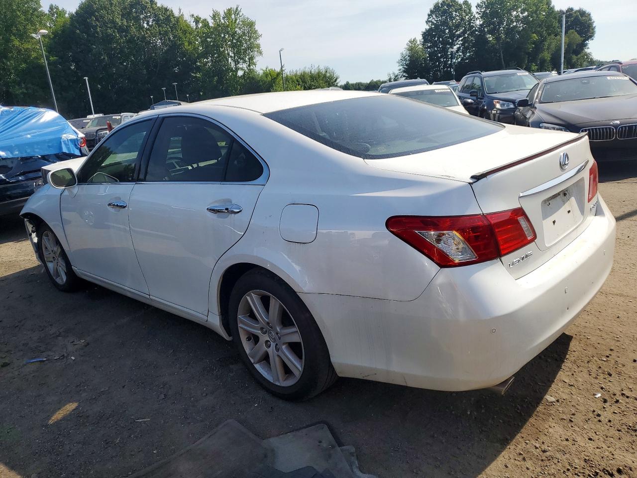 2009 Lexus Es 350 White vin: JTHBJ46G092332845