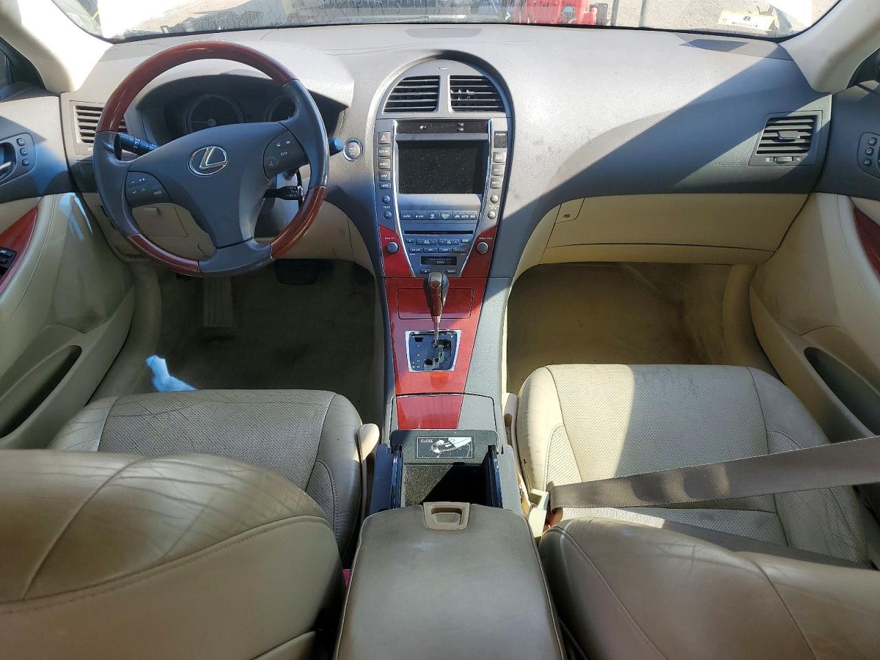 2009 Lexus Es 350 White vin: JTHBJ46G092332845