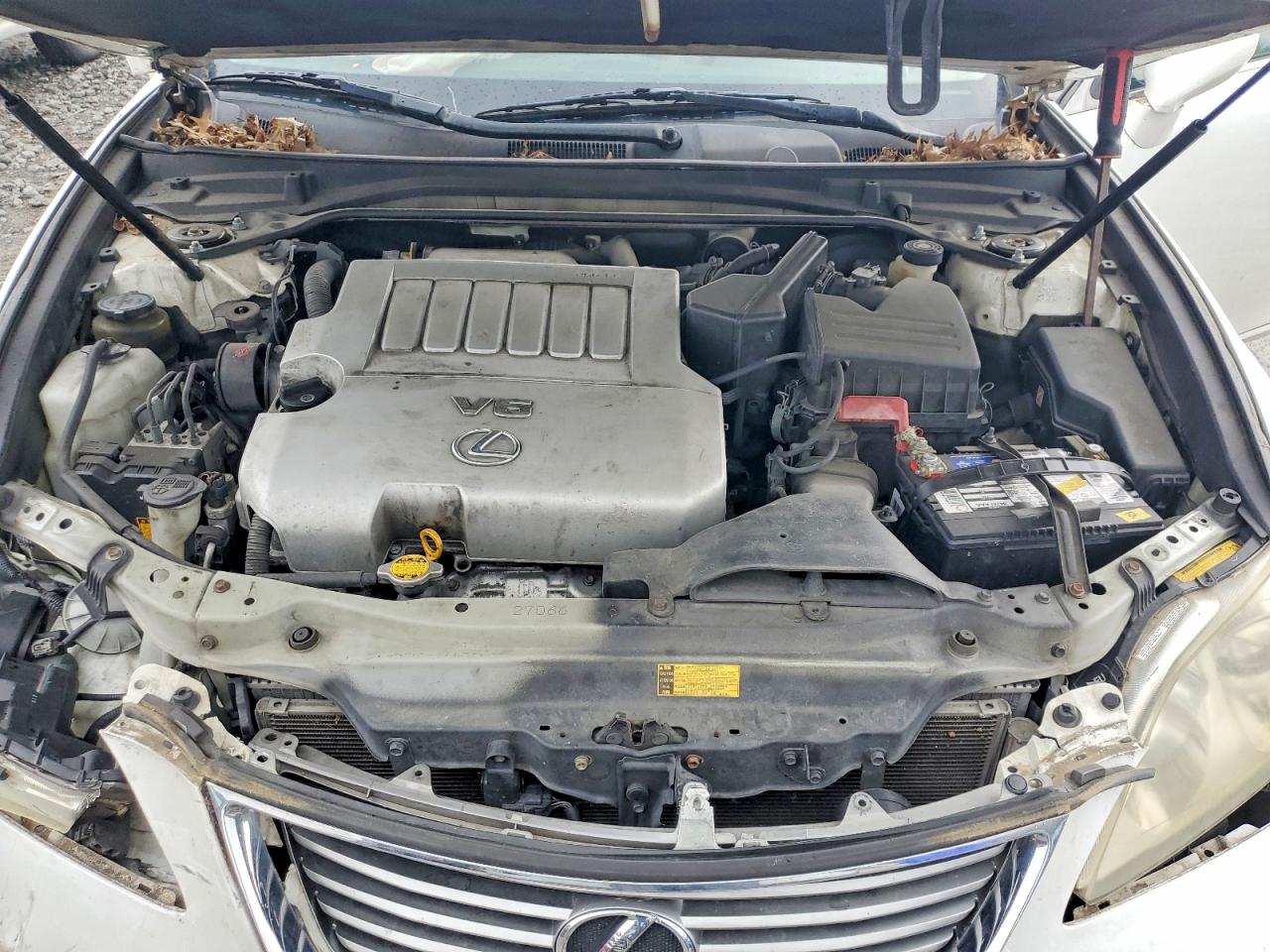 2009 Lexus Es 350 Белый vin: JTHBJ46G092339164