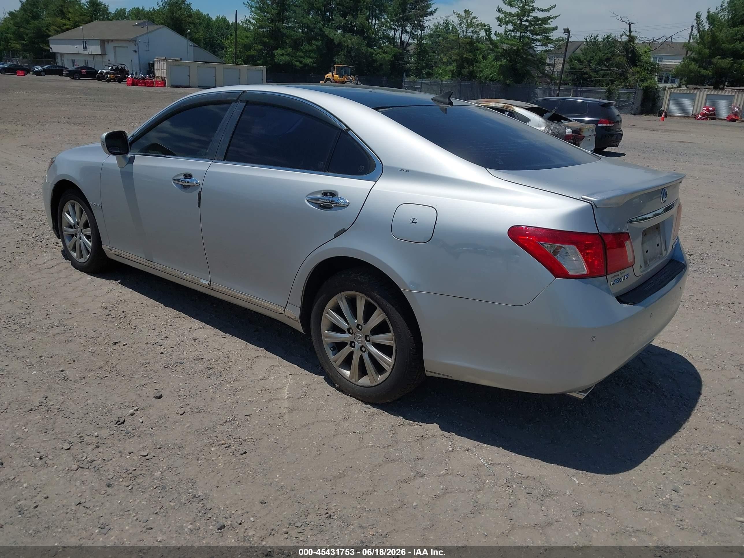 2007 Lexus Es 350 Silver vin: JTHBJ46G172001687