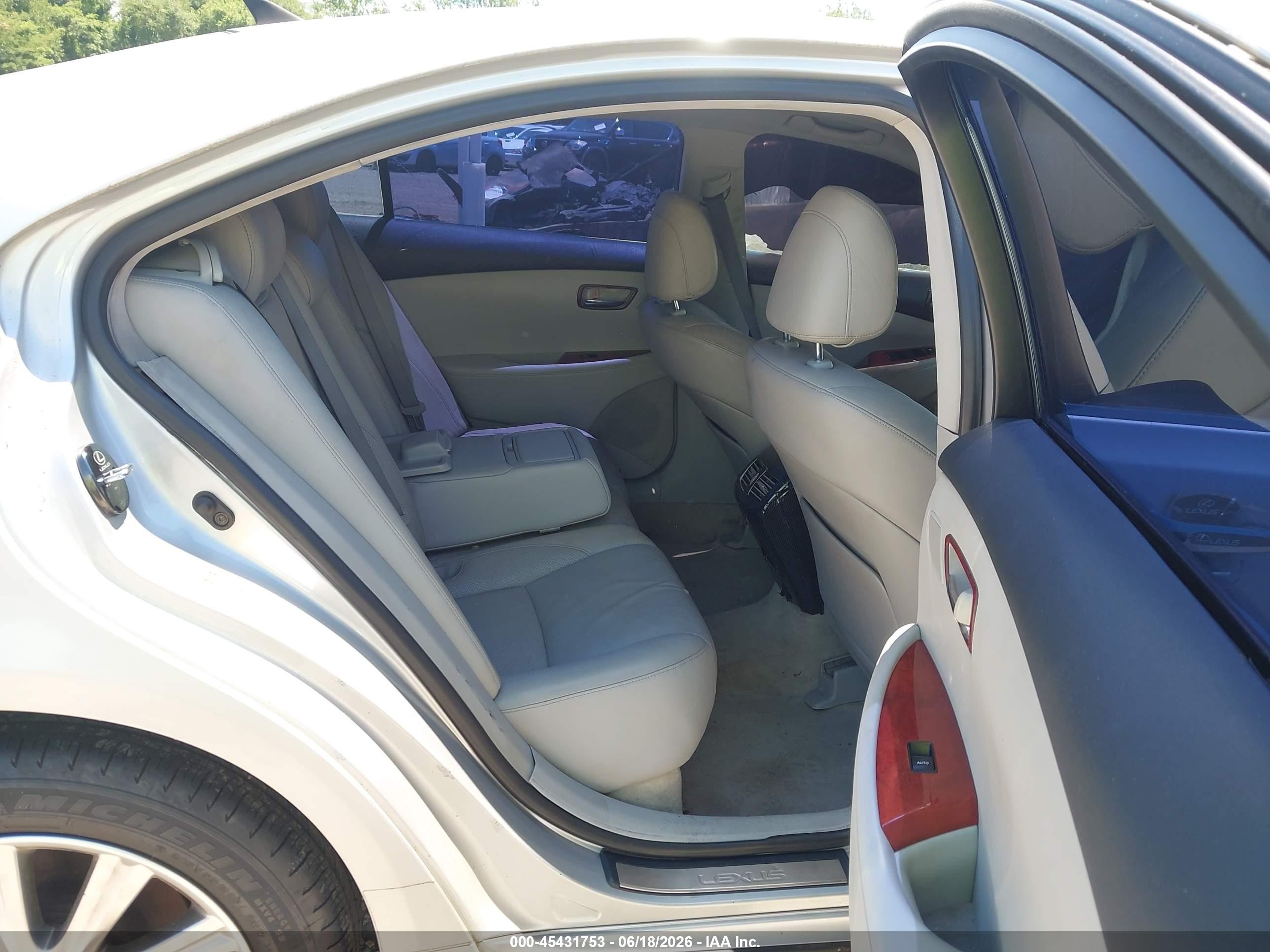 2007 Lexus Es 350 Silver vin: JTHBJ46G172001687