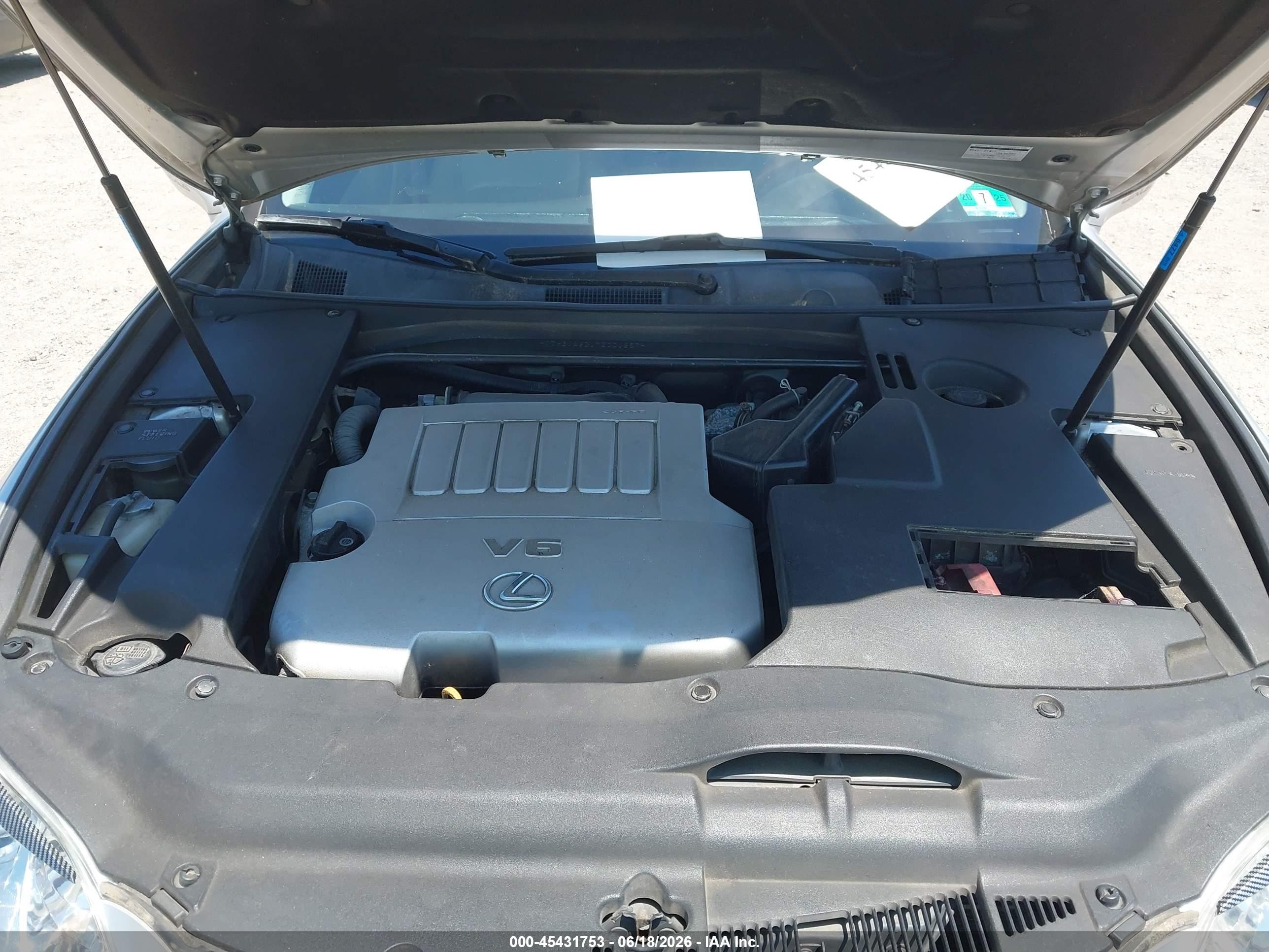 2007 Lexus Es 350 Silver vin: JTHBJ46G172001687